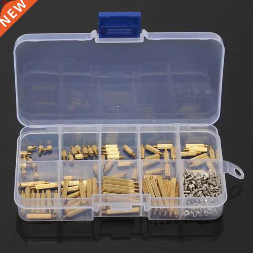 270pcs M2BT1 M2 3-25mm Male to Female PCB Standoff Brass Sc