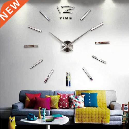 sale wall clock watch clocks 3d diy acrylic mirror stickers