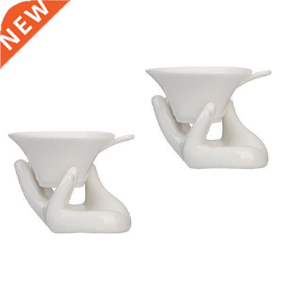 2 Sets Chinese Kungfu Tea Set Ceramic Tea Strainer with