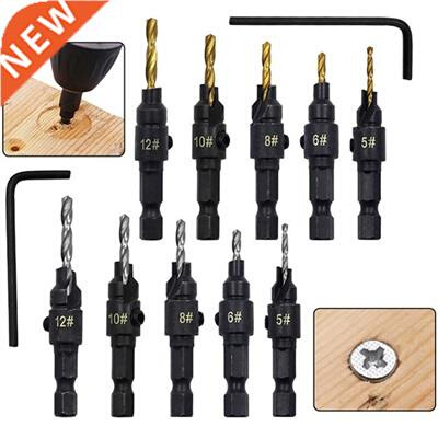 4/5pcs Countersink Drill Woodworking Drill Bit Drilling