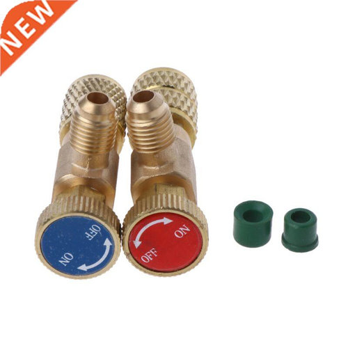 2Pcs Safety Valve R410A R22 Air Conditioning Quick Coupler C