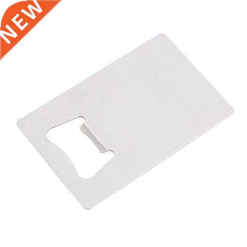 New Wallet Size Stainless Steel Credit Card Bottle Opener