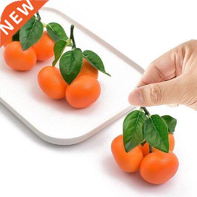 Lifelike Simulation Artificial Tangerine Oranges Foam Fake