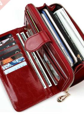 Pu Leather Women Wallets Women Purses Fashion Long Zipper Wo