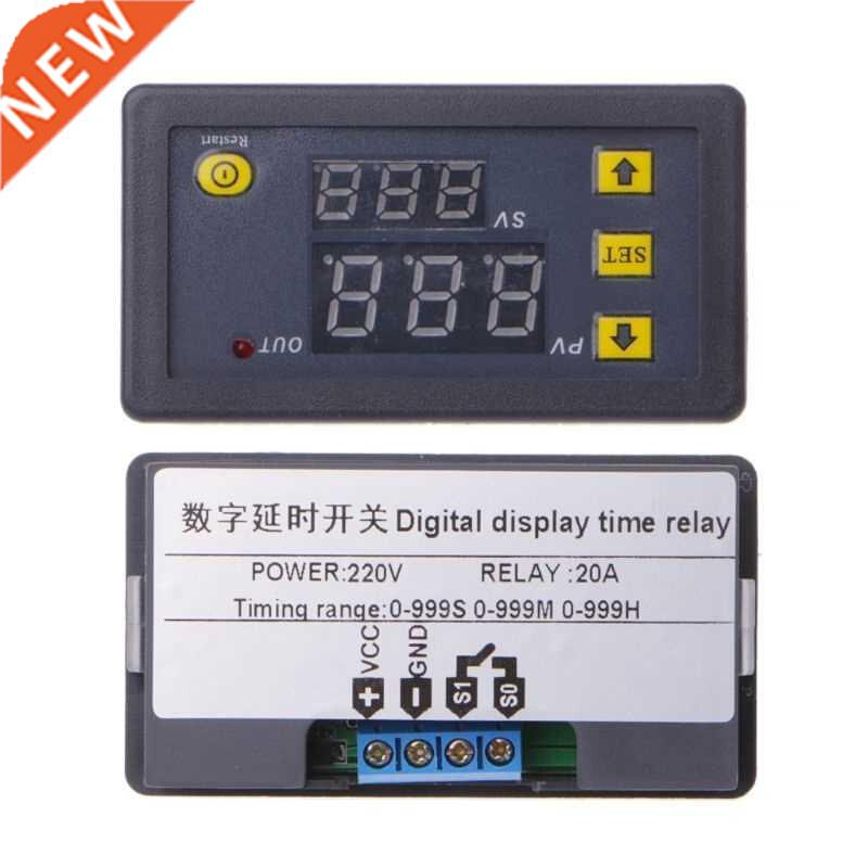 Timer Delay Relay Module Dual Digital LED Display Time Switc