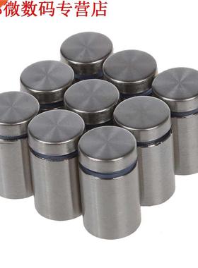 Rvs Klemmen voor Reclame, 19mm x 30mm, 9 stuks