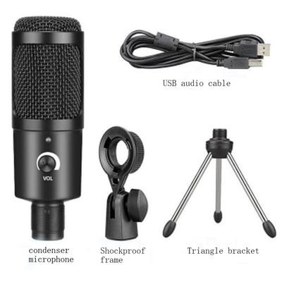 USB Microphone Condenser Recording Microphone Recording for
