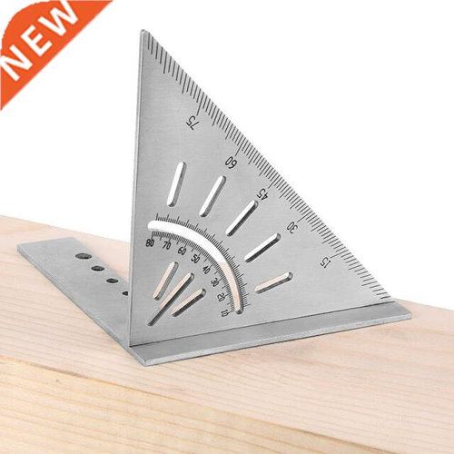 Woodworking Square Protractor 45/90 Degrees Triangle Ruler S