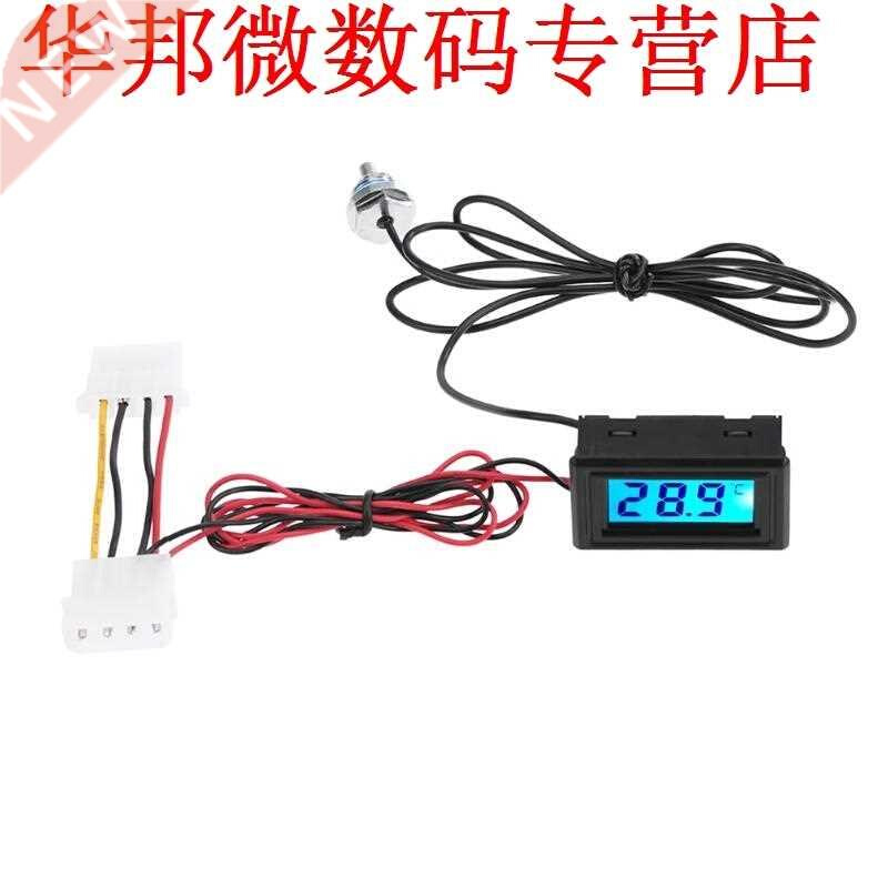 LED Backlight Temperature Detector Stand Thermometer 4Pin po