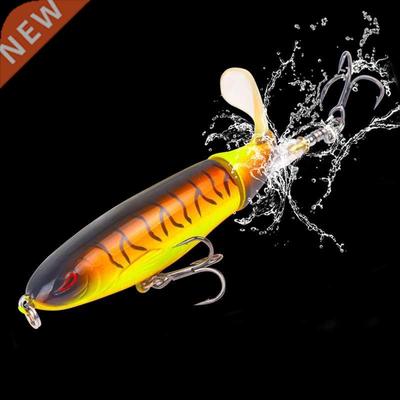 1 Pcs 10cm/14cm Topwater Fishing Lure Whopper Popper Artific