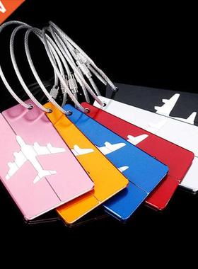 Aluminium Luggage Tag Travel Accessories Baggage Name Tags S
