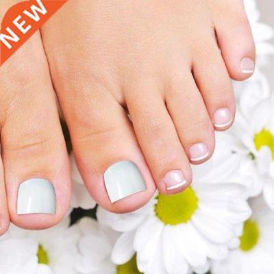 500Pcs False Toenails ylish Easy to Apply ABS Pedicure