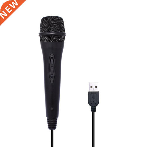 USB Wired m/9.8ft Gamepads use Microphone High Performance