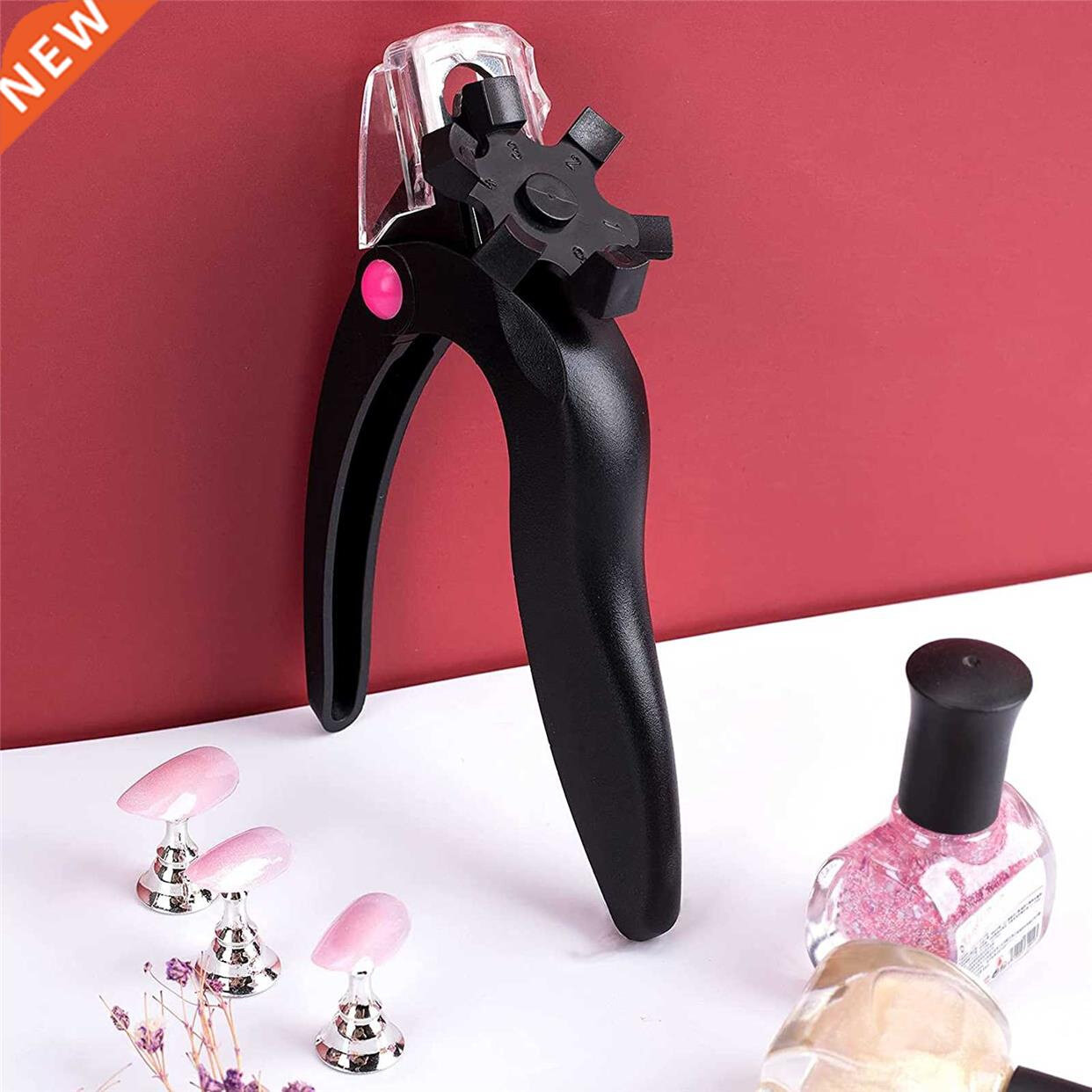 Household Salon Adjustable Nal Clpper Lades Artfcal