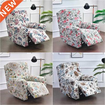 Pastoral Print Recliner Sofa ver Lazy Boy Relax Chair ver El