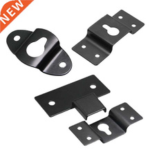 Metal Speaker Brackets Stand Black Wall Mount Iron Hook Hang