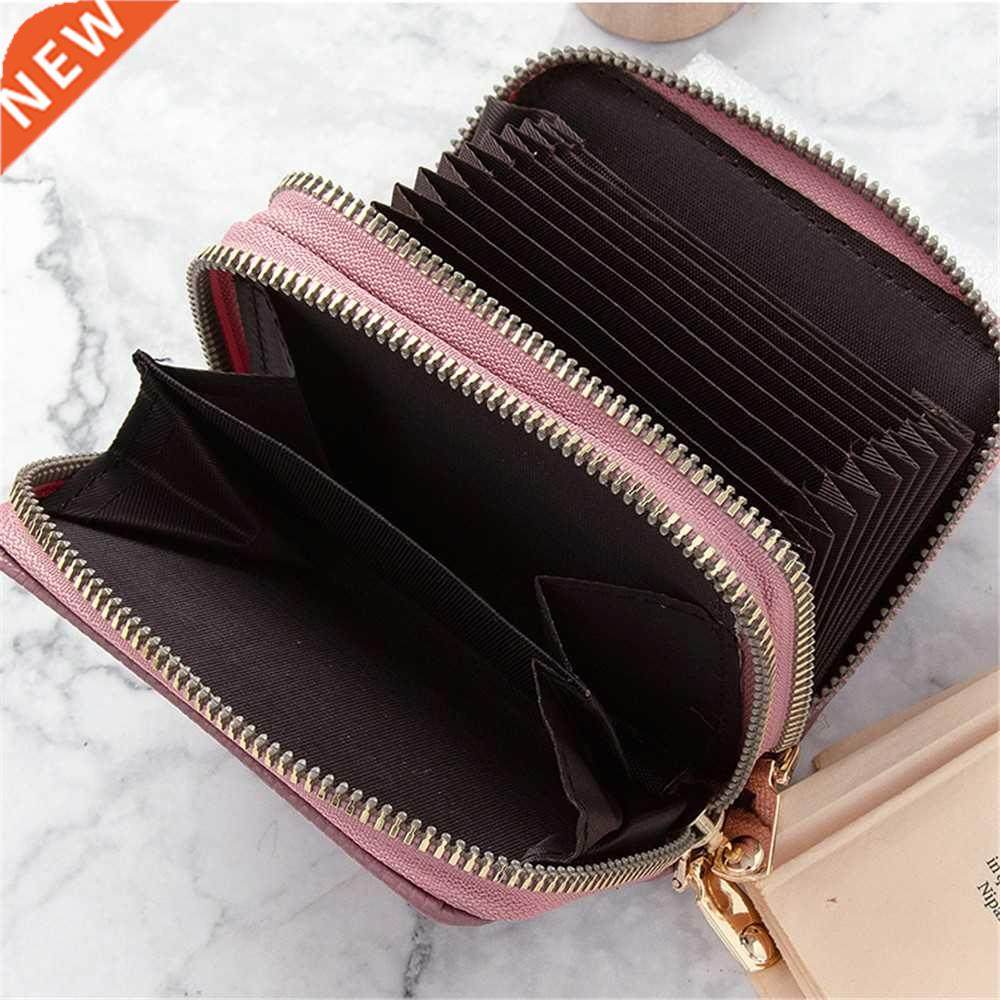 Women Men Wallets Zipper Mini Coin Purse PU Leather Ly Car