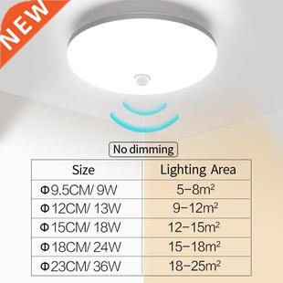LED Ceiling Lights PIR Motion Sensor Smart Home Lighting AC8