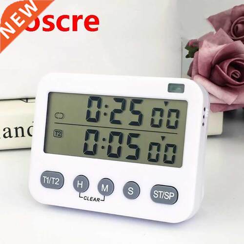 Dual Digital Timer ,Cooking Countdown Timers Kitchen Timer