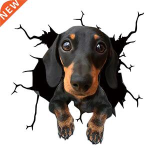 Waterproof Sunproof Car Bumper Dog Sticker Truck SUV Home Of