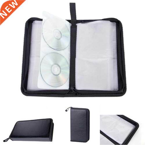 80 Sleeve Rectangle DVD CD Bag Storage Holder Protection Too