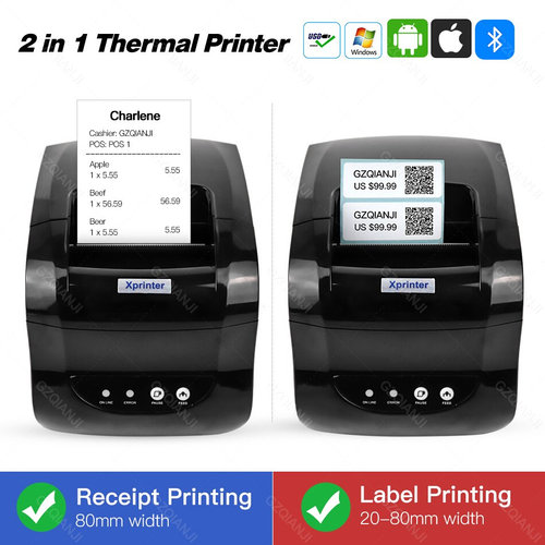 Xprinter hermal Label Printer Barcode er Receipt Printers 2