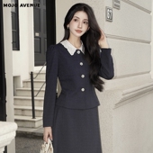 朗姿 修 时尚 MOJO AVENUE莫佐千金玛德琳收腰夹克2025年新款