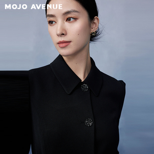 MOJO 春通勤短外套 AVENUE莫佐翻领肌理感干练气质夹克2025年新款