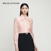 风琴设计感衬衫 朗姿 AVENUE莫佐法式 MOJO 陈瑶春晚同款