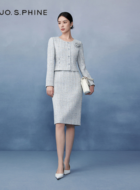 【舒心】朗姿/MOJO AVENUE莫佐山茶花优雅连衣裙2025年早春