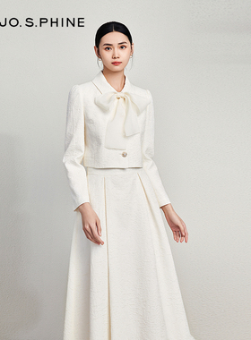 朗姿/【段奥娟同款】MOJO AVENUE莫佐优雅浪漫洛可可短外套2