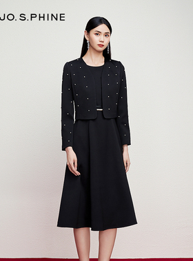 朗姿集团MOJO AVENUE莫佐双面缎面醋酸时尚短外套2024年新款气质