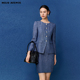 包臀西装 优雅名媛假两件连衣裙女修身 裙 MOJO莫佐2026春新品 朗姿