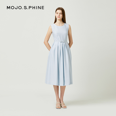 朗姿/朗姿LANCY/【成衣进口】MOJO莫佐温婉浪漫新款连衣裙2024年