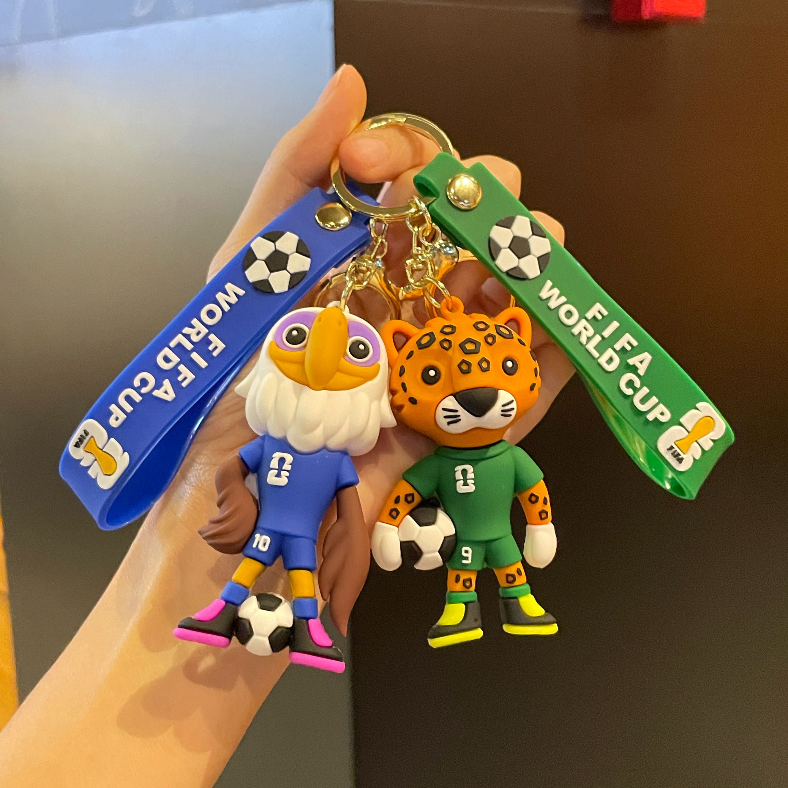 2026美加墨世界杯足球钥匙扣挂件