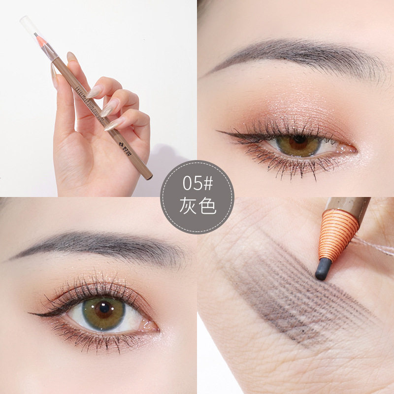 跨境外贸好妆野生眉极细拉线防水防汗不脱色美妆特价细芯画初学者