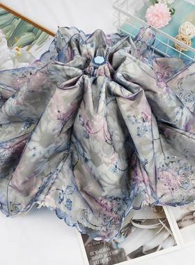 双层蕾丝绣花伞27292三加折叠遮晴雨刺两用伞伞遮阳阳伞固太阳伞