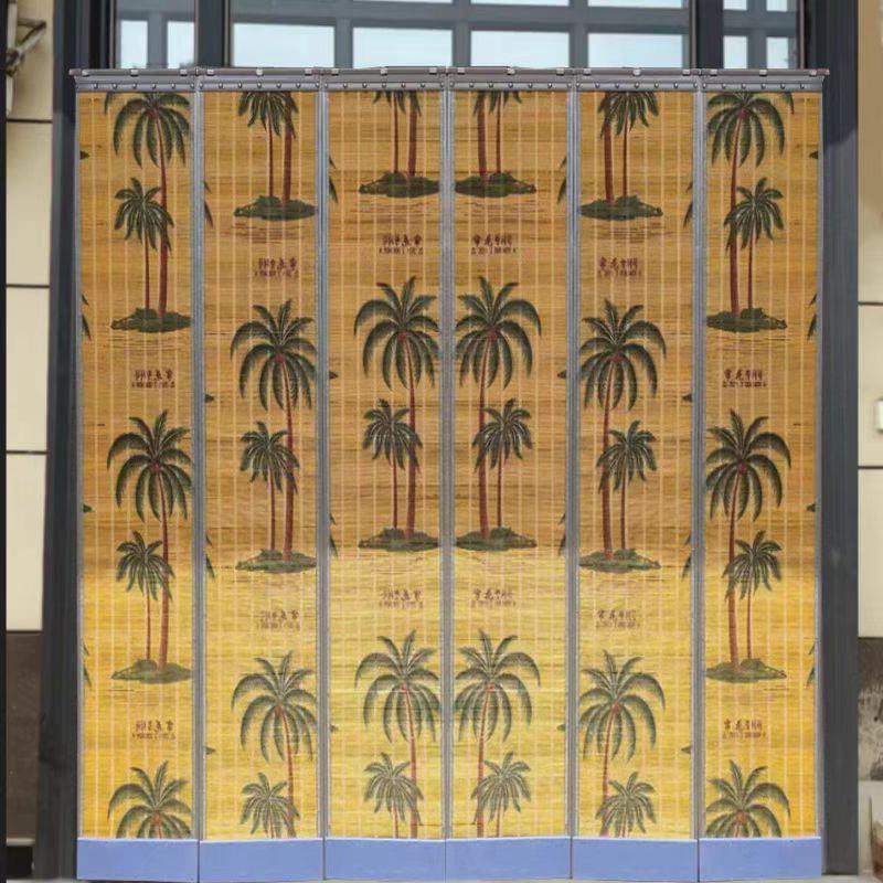 双塑磁吸帘防全蚊门帘自吸VAV新款家用竹纱窗网条透气通风磁蚊帐