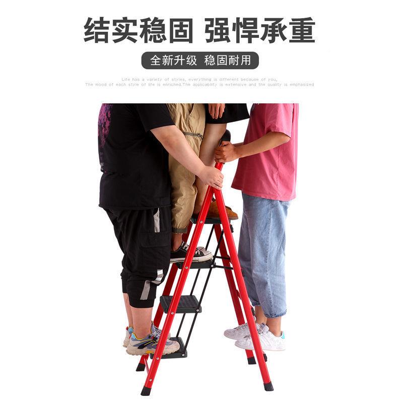 折叠梯家用梯子折叠伸缩阁爬梯扶室JXP+TIBJ梯内楼安楼加厚伸缩人