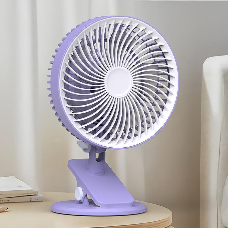 新款生夹式风扇小型插电电学宿舍床头夹扇小桌面风扇大风力摇322