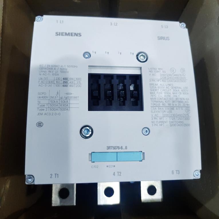 西门子 3RT5076-6AP36 220/240VAC