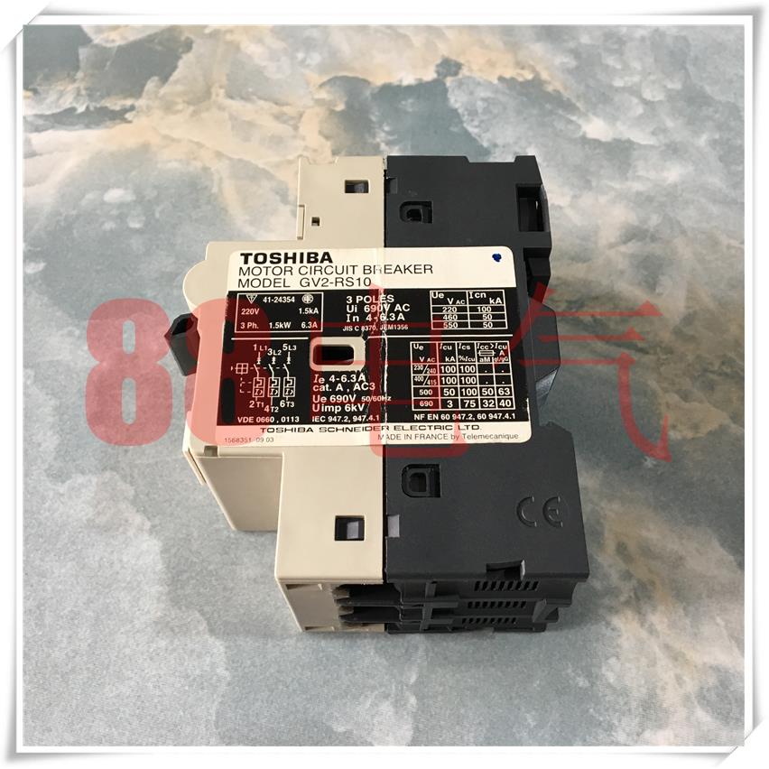 原装正品－日本 GV2-RS10 电机保护断路器 4-6.3A
