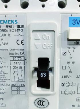 西门子 3VF3111-2FN41-0AA0 3VF3111-2FN41-7KB1 3P 63A