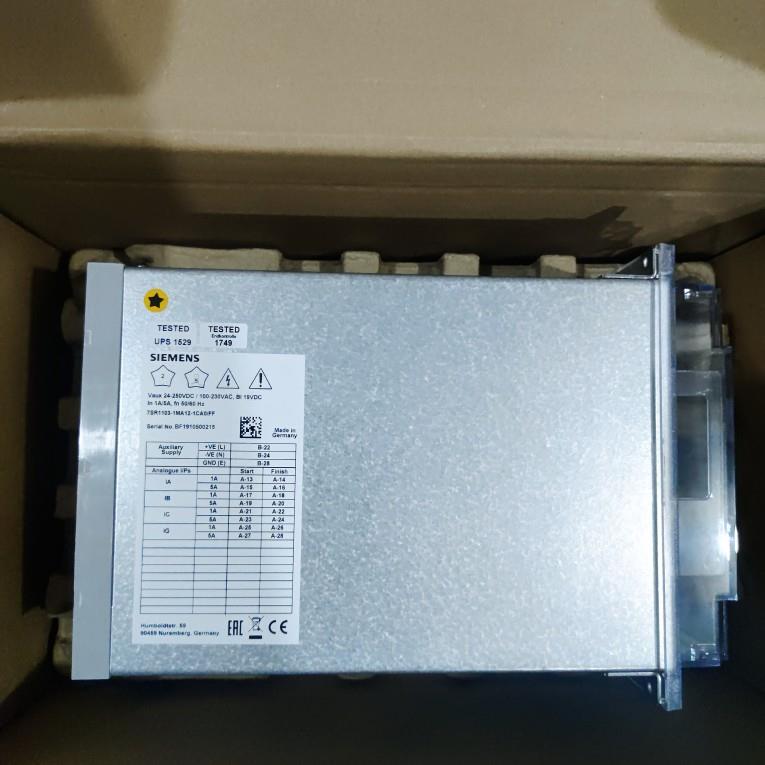 西门子 7SR1103-1MA12-1CA0/FF