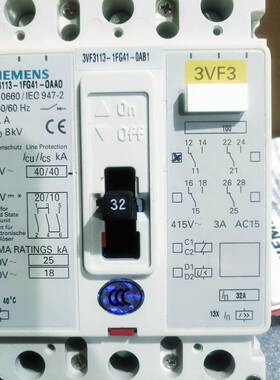 西门子 3VF3113-1FG41-0AB1 3P 32A