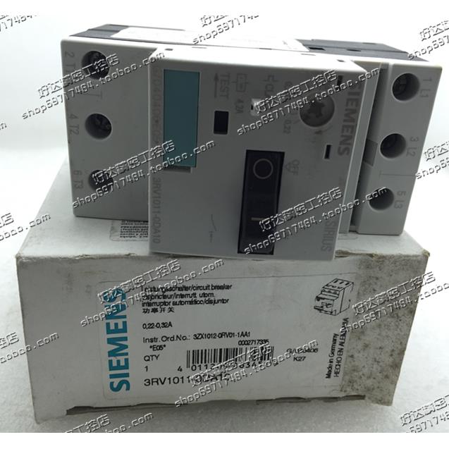 SIEMENS 马达保护断路器 3RV1011-0DA10 全新原装正品 现货
