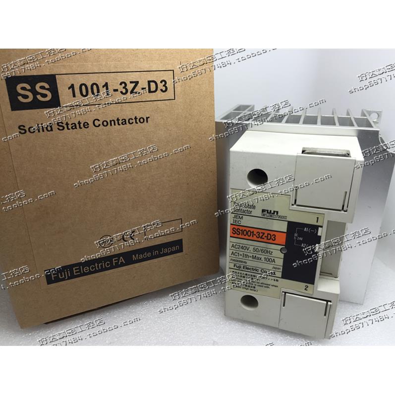 原装正品 FUJI 固态继电器 SS1001-3Z-D3 100A 现货 包装齐全