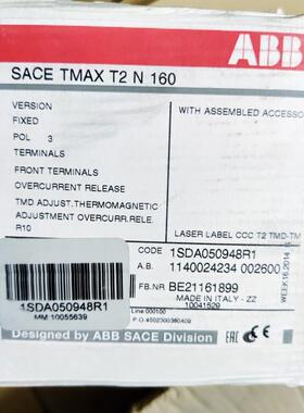 ABB T2N160 10A 3P