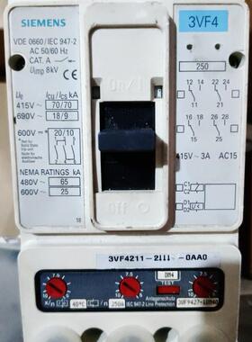 西门子 3VF4211-2DM47-0AA0 3P 250A 插入式