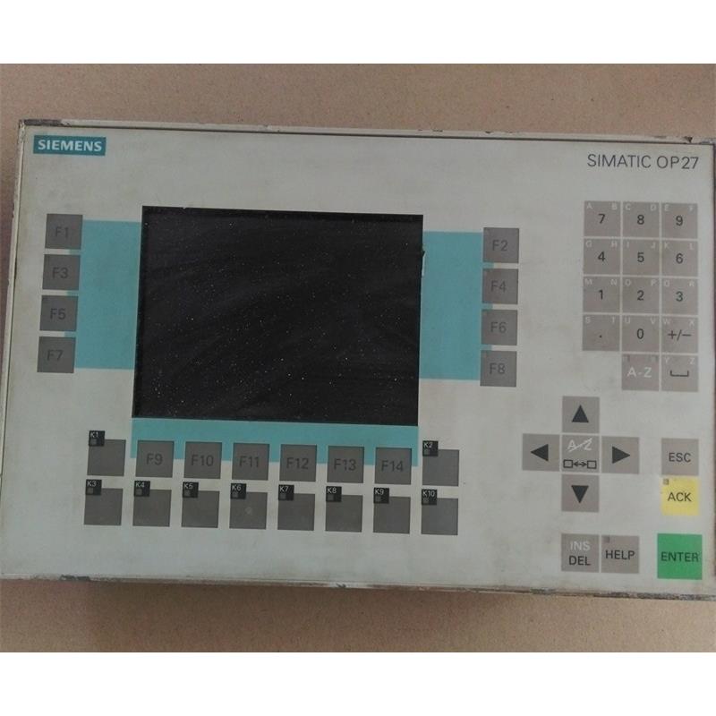 原装西门子OP27 6AV3627-1JK00-0AX0 触摸屏维修 有配件出售 议价